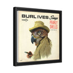 Bird Ives Framed Canvas