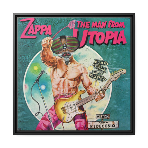 Fly Zappa Framed Canvas