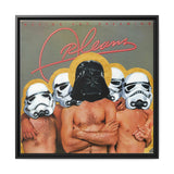 Darth Daddy Framed Canvas