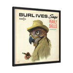 Bird Ives Framed Canvas