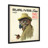 Bird Ives Framed Canvas