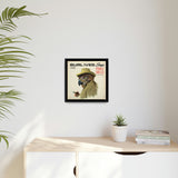 Bird Ives Framed Canvas