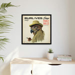 Bird Ives Framed Canvas